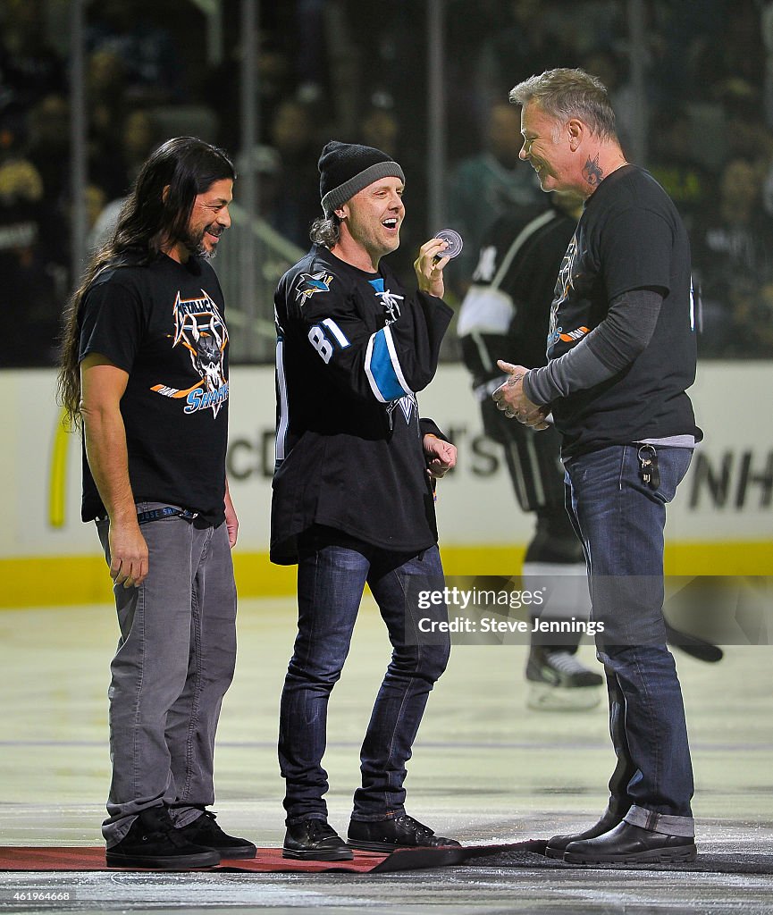 Metallica Night At The San Jose Sharks Game