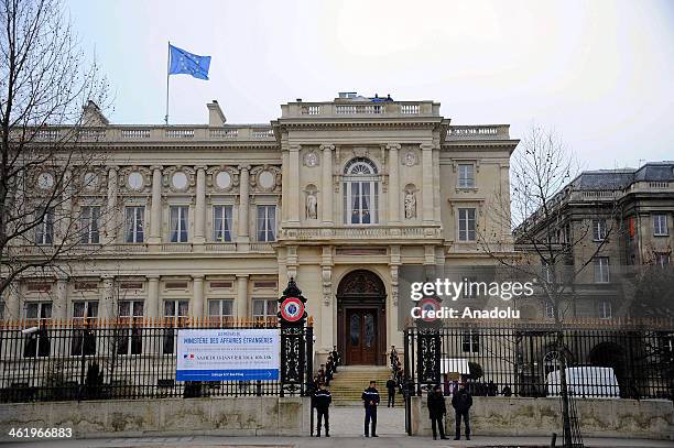 Ministers of foreign affairs of the Group of Friends of the Syrian People meet on January 12 in Paris, France for the meeting of Friends of Syria...