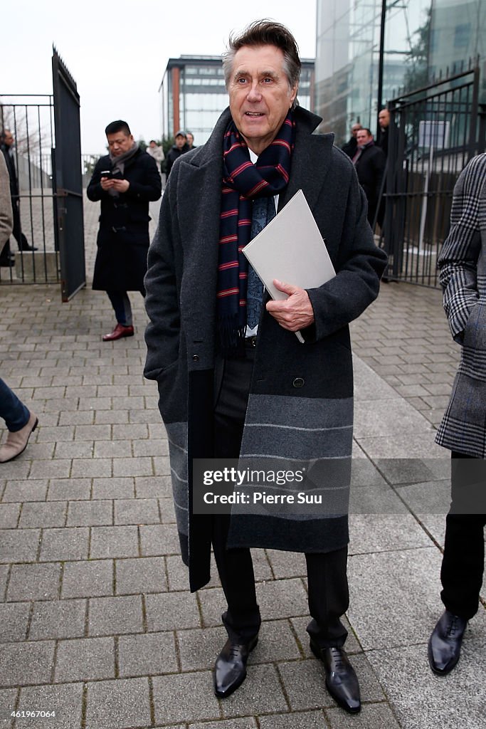 Louis Vuitton : Outside Arrivals - Paris Fashion Week - Menswear F/W 2015-2016