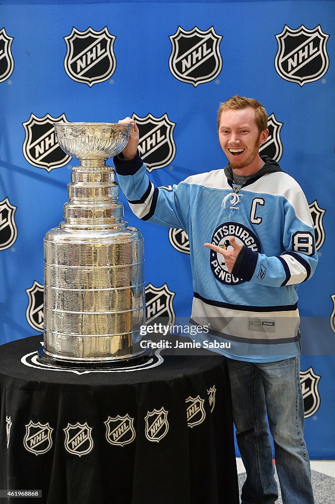 2015 NHL All-Star Game - Trophy Display