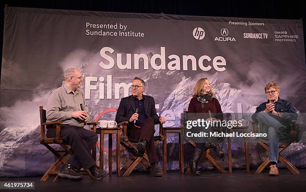 Sean P. Means, Sundance Film Festival Director John Cooper, Sundance Institute Executive Director Keri Putnam, and Sundance Institute President...