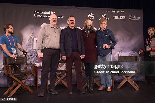 Sean P. Means, Sundance Film Festival Director John Cooper, Sundance Institute Executive Director Keri Putnam, and Sundance Institute President...