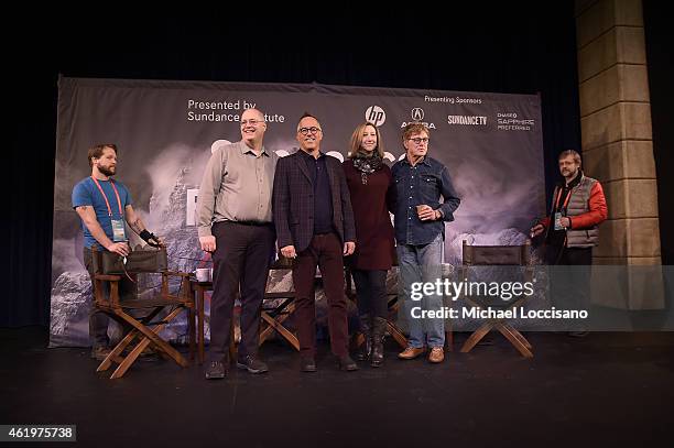 Sean P. Means, Sundance Film Festival Director John Cooper, Sundance Institute Executive Director Keri Putnam, and Sundance Institute President...