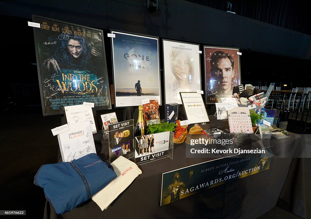 21st Annual SAG Awards Behind The Scenes At The Shrine