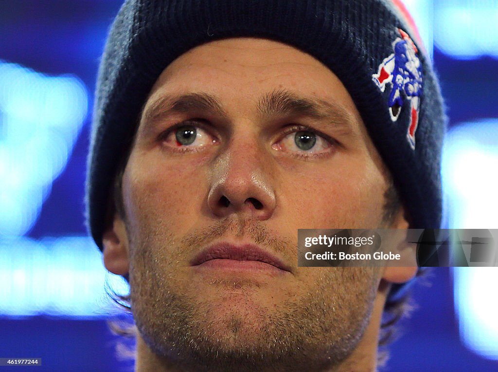 Tom Brady Says He Didn't Alter Footballs In Colts Game