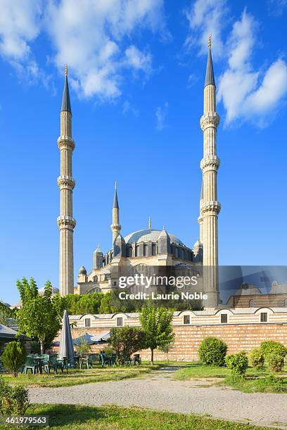 selimiye mosque, edirne, eastern thrace, turkey - edirne stock-fotos und bilder