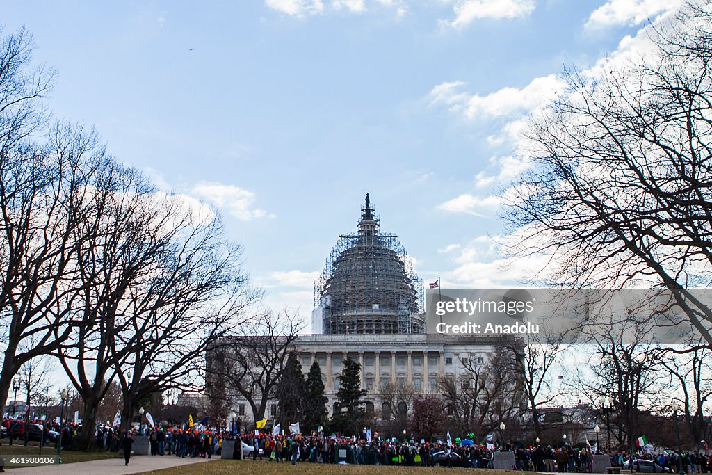 Youth Rally and Mass for Life in Washington