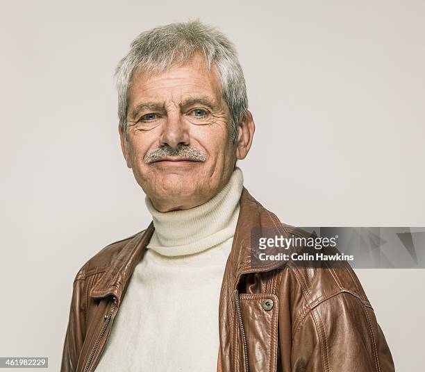 senior male portrait - bigode imagens e fotografias de stock
