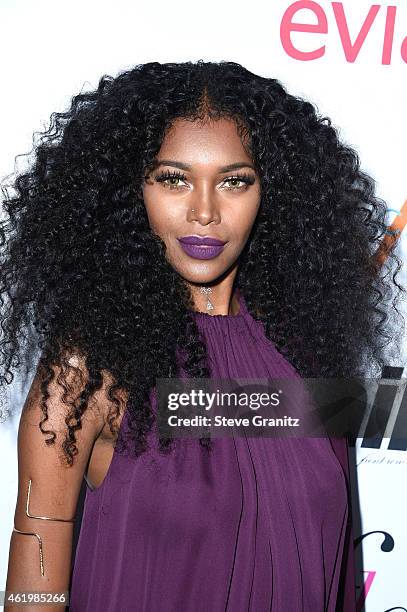 Model Jessica White attends The Daily Front Row's 1st Annual Fashion Los Angeles Awards at Sunset Tower Hotel on January 22, 2015 in West Hollywood,...