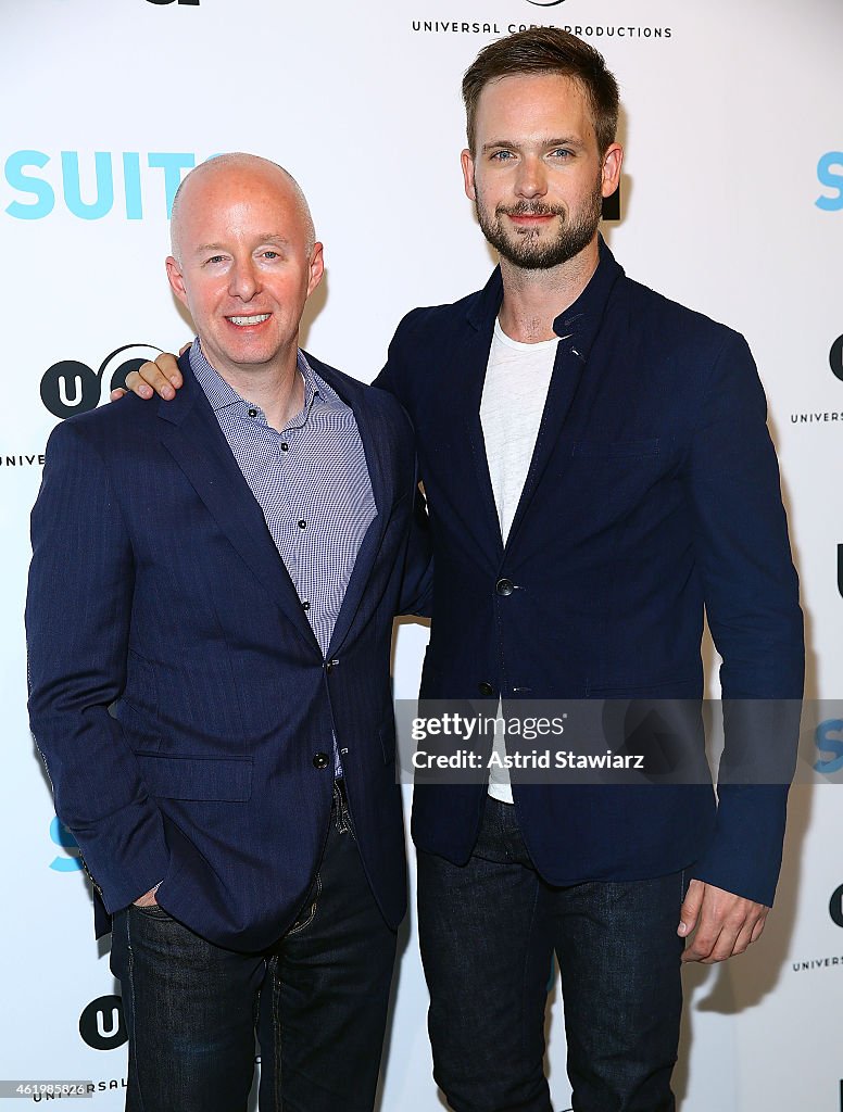 Patrick J. Adams Exhibition Opening