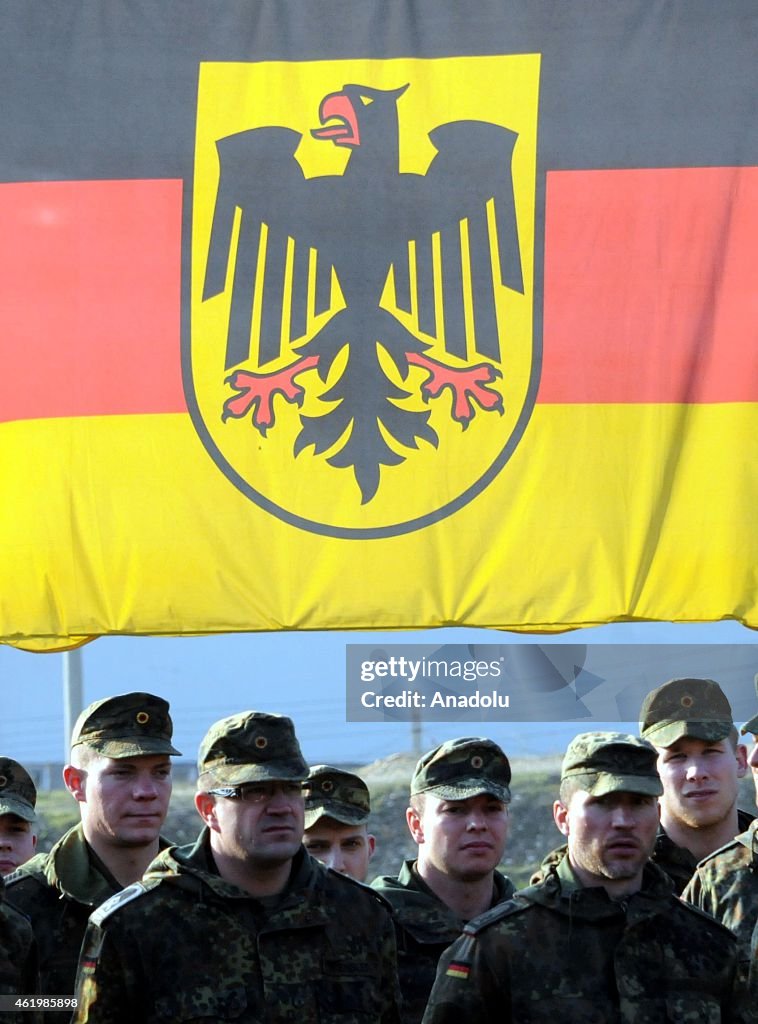Handover ceremony at German patriot deployment in Turkey