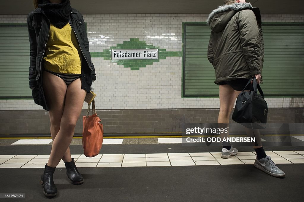 GERMANY-TRANSPORT-NO-PANTS-OFFBEAT