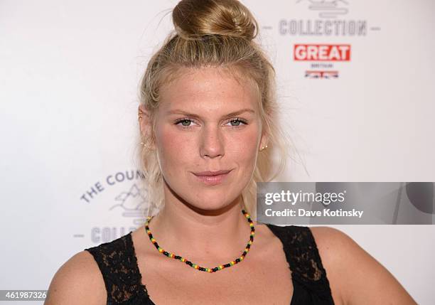 Alexandra Richards attends the VisitBritain Countryside Collection Launch at 121 Varick Street on January 22, 2015 in New York City.