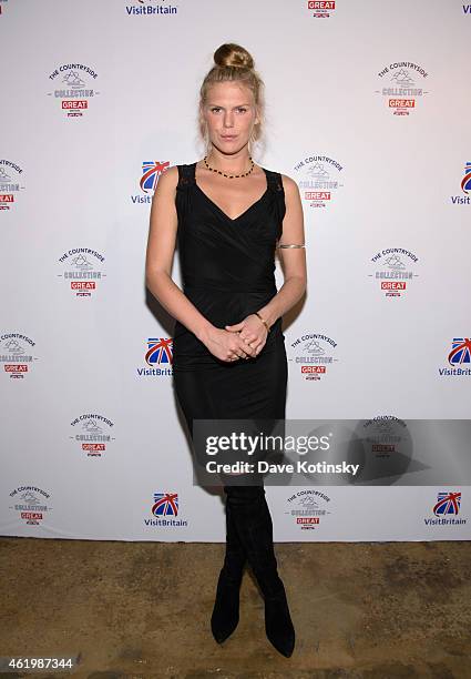 Alexandra Richards attends the VisitBritain Countryside Collection Launch at 121 Varick Street on January 22, 2015 in New York City.
