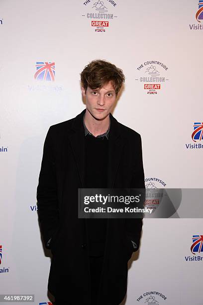 Matthew Hitt attends the VisitBritain Countryside Collection Launch at 121 Varick Street on January 22, 2015 in New York City.