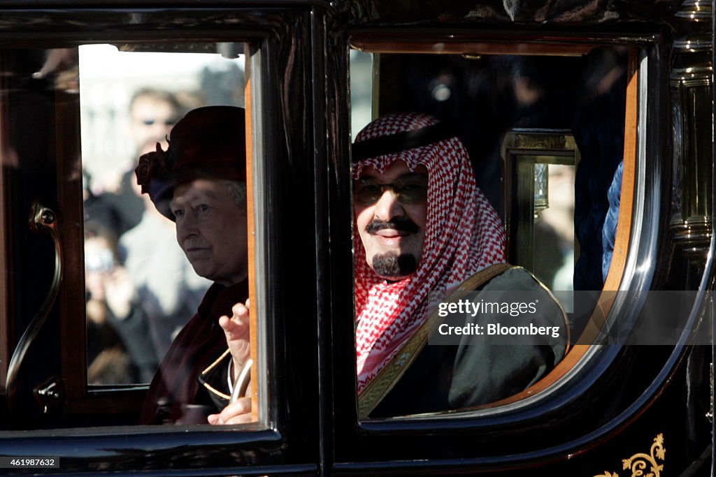 Saudi Arabia's King Abdullah bin Abdulaziz Al Saud Following His Death