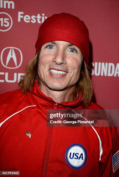 Director Bryan Buckley attends "The Bronze" Premiere at the Eccles Center Theatre during the 2015 Sundance Film Festival on January 22, 2015 in Park...