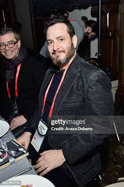 Director Robert Pulcini attends the An Artist At The Table: Dinner Program during the 2015 Sundance Film Festival on January 22, 2015 in Park City,...