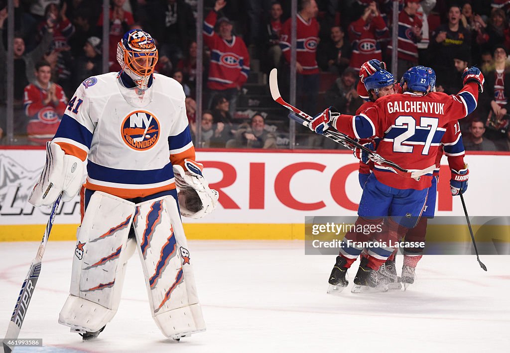 New York Islanders v Montreal Canadiens