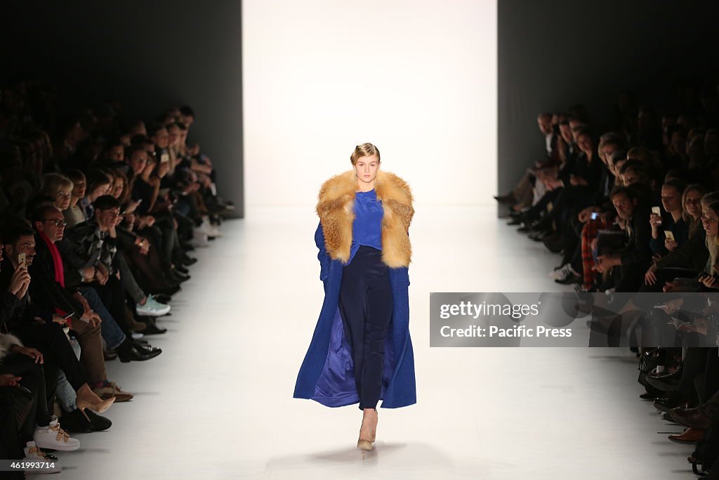 Mercedes-Benz Fashion Week Autum / Winter 2015 in Berlin. A...