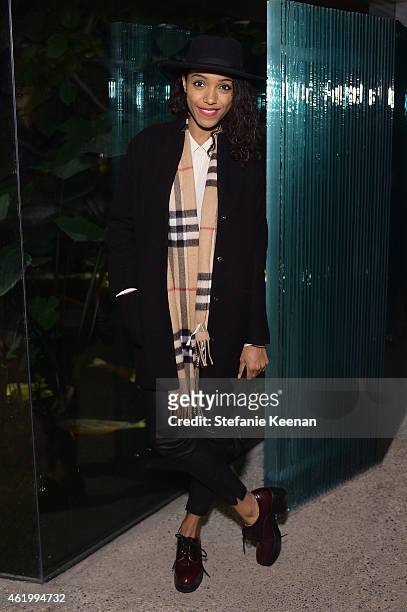 Singer Remi Nicole attends the Alexa Chung for AG Los Angeles launch party at a private residence on January 22, 2015 in Beverly Hills, California.