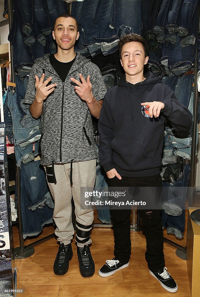 Kalin And Myles Do Something.org & Aeropostale's Teens For Jeans Charity Event