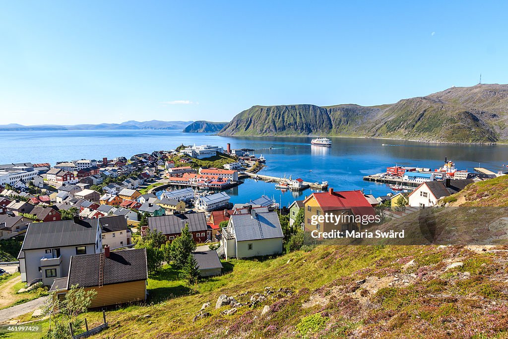 Honningsvåg Norway - the worlds northernmost town