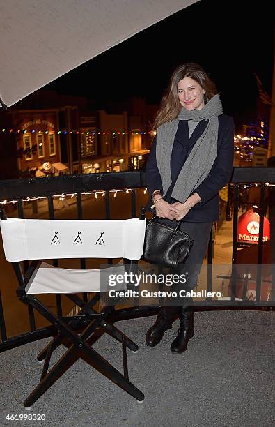 Kathryn Hahn attends the Nikki Beach Takes Over Park City At Riverhorse On Main - Opening Night Party - 2015 Park City on January 22, 2015 in Park...