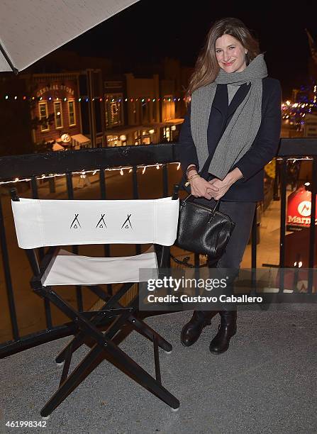 Kathryn Hahn attends the Nikki Beach Takes Over Park City At Riverhorse On Main - Opening Night Party - 2015 Park City on January 22, 2015 in Park...