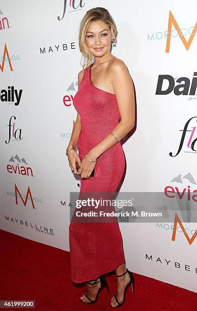 Model Gigi Hadid attends The DAILY FRONT ROW "Fashion Los Angeles Awards" at the Sunset Tower Hotel on January 22, 2015 in West Hollywood, California.