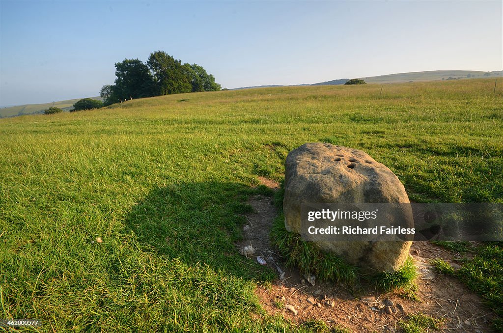 The Eyam boundary stone