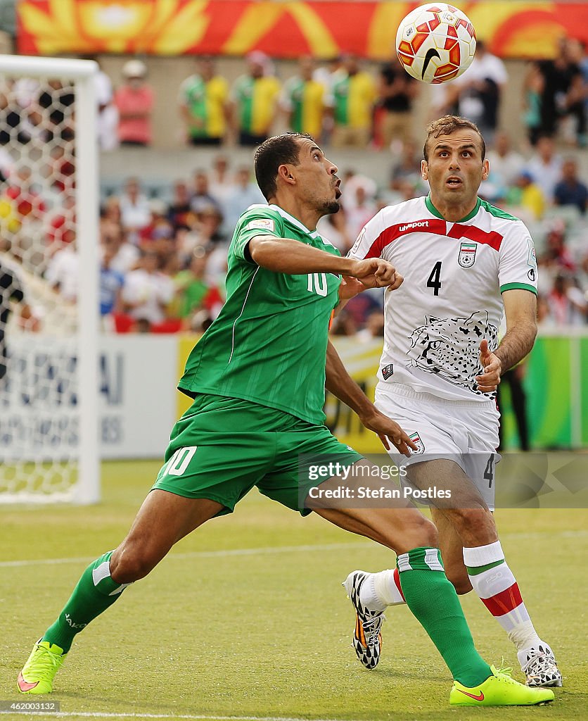 Iran v Iraq : Quarter Final - 2015 Asian Cup