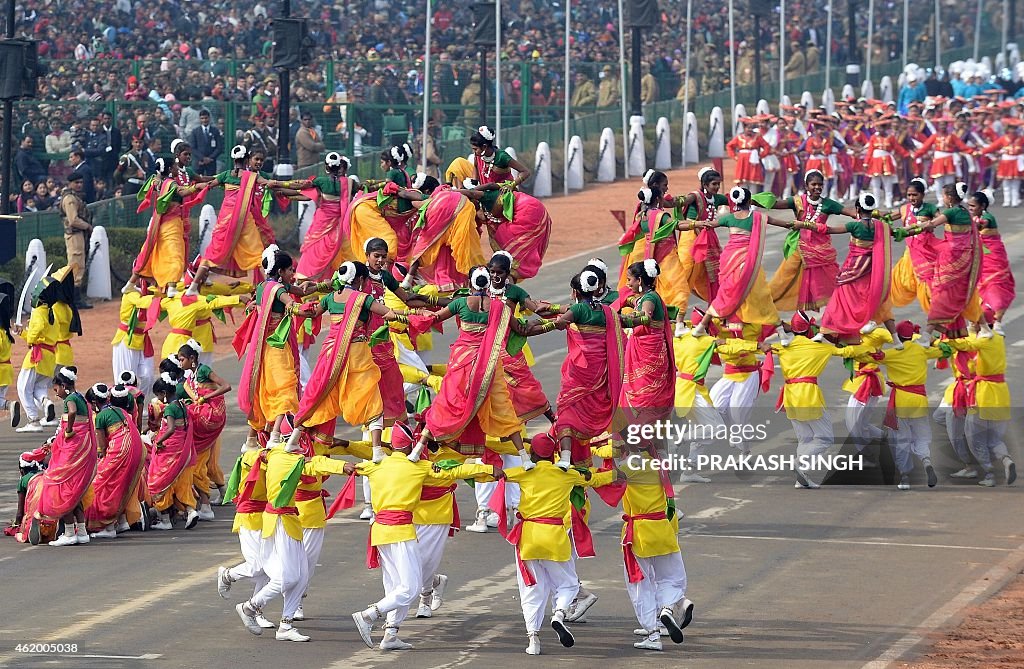 INDIA-REPUBLIC DAY-REHEARSAL