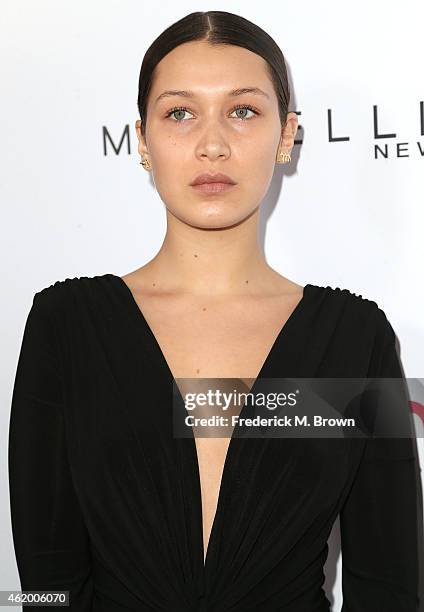 Bella Hadid attends The DAILY FRONT ROW "Fashion Los Angeles Awards" at the Sunset Tower Hotel on January 22, 2015 in West Hollywood, California.