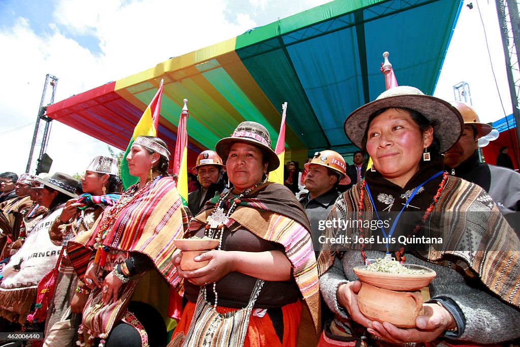 Evo Morales Takes Office in Bolivia