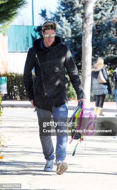 Fernando Torres is seen on January 19, 2015 in Madrid, Spain.