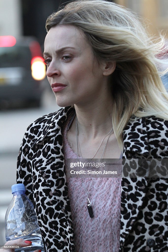 London Celebrity Sightings -  January 23, 2015