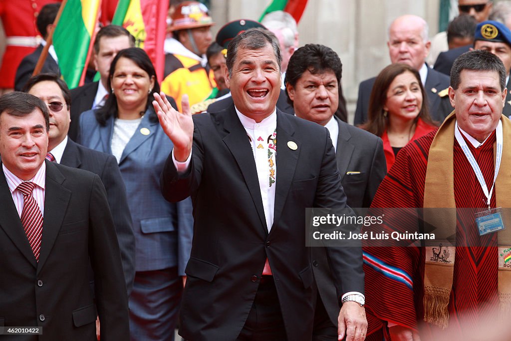 Evo Morales Takes Office in Bolivia