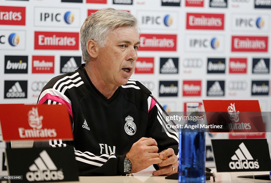 Real Madrid Training and Press Conference