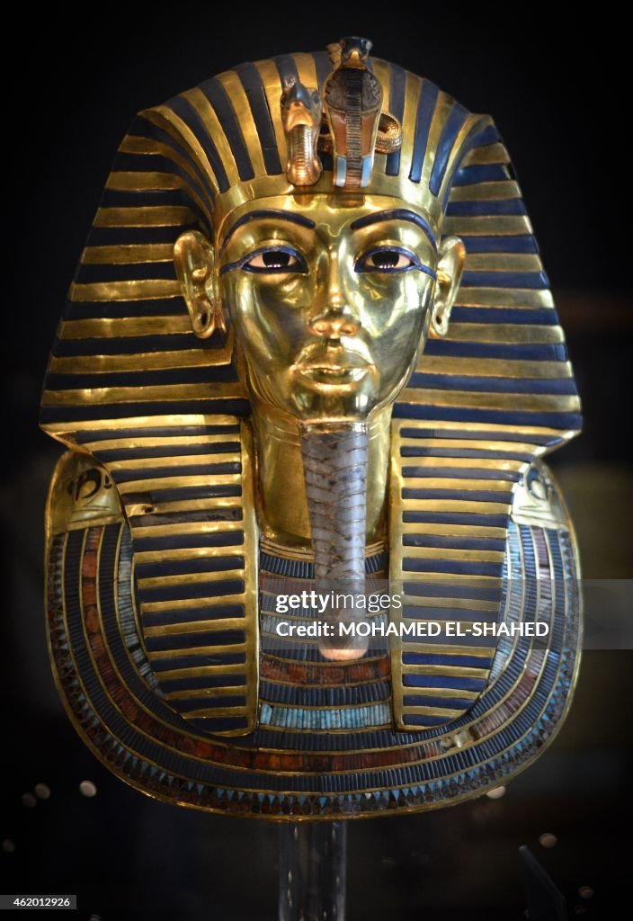 EGYPT-ARCHAEOLOGY-PHARAOH-TUTANKHAMUN-BEARD