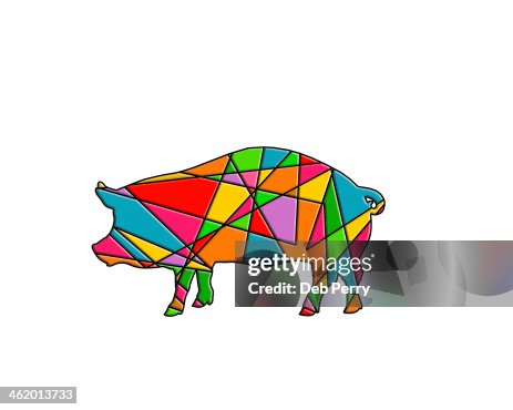Patchwork pig Patchwork pig