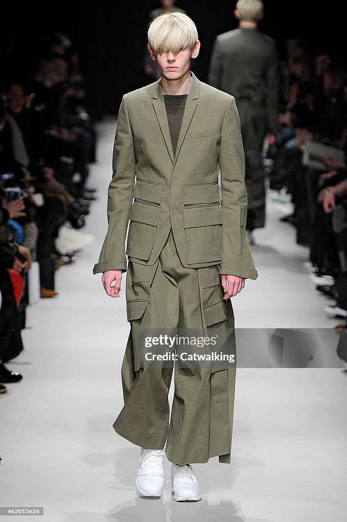 Juun.J - Mens Fall 2015 Runway - Paris Menswear Fashion Week