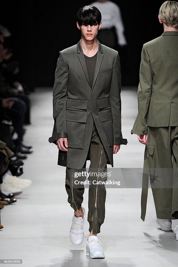 Juun.J - Mens Fall 2015 Runway - Paris Menswear Fashion Week