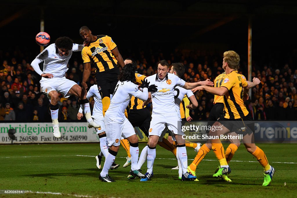 Cambridge United v Manchester United - FA Cup Fourth Round