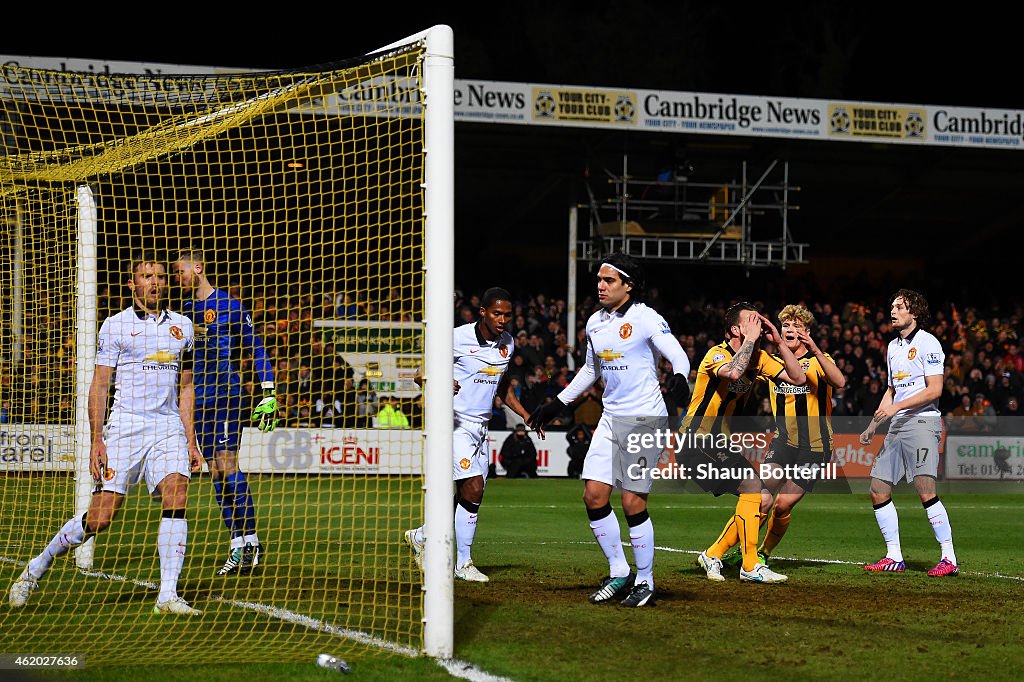 Cambridge United v Manchester United - FA Cup Fourth Round