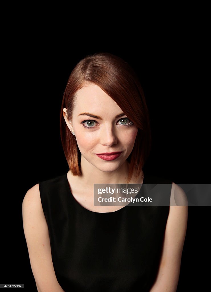 Emma Stone, Los Angeles Times, January 12, 2015