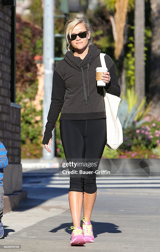 Celebrity Sightings In Los Angeles - January 23, 2015