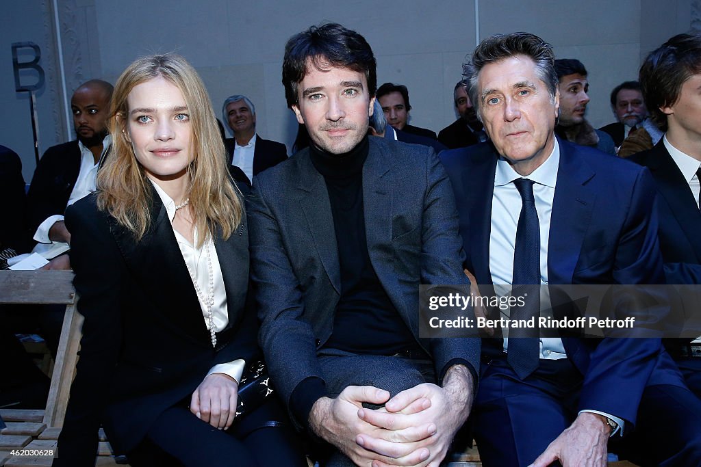 Berluti : Front Row - Paris Fashion Week - Menswear F/W 2015-2016