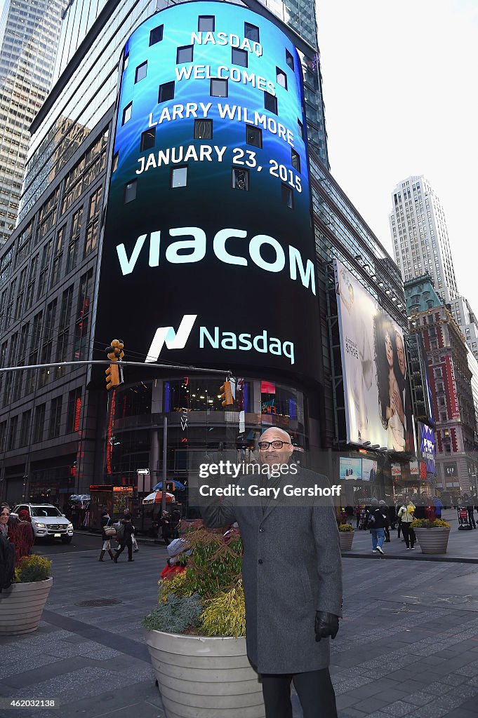 Viacom Inc. & Comedy Central's "The Nightly Show With Larry Wilmore" Ring The Nasdaq Stock Market Closing Bell