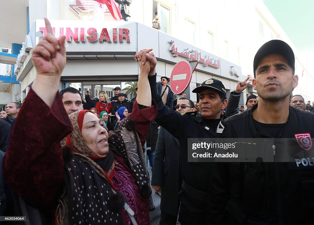 Protest in Tunisia